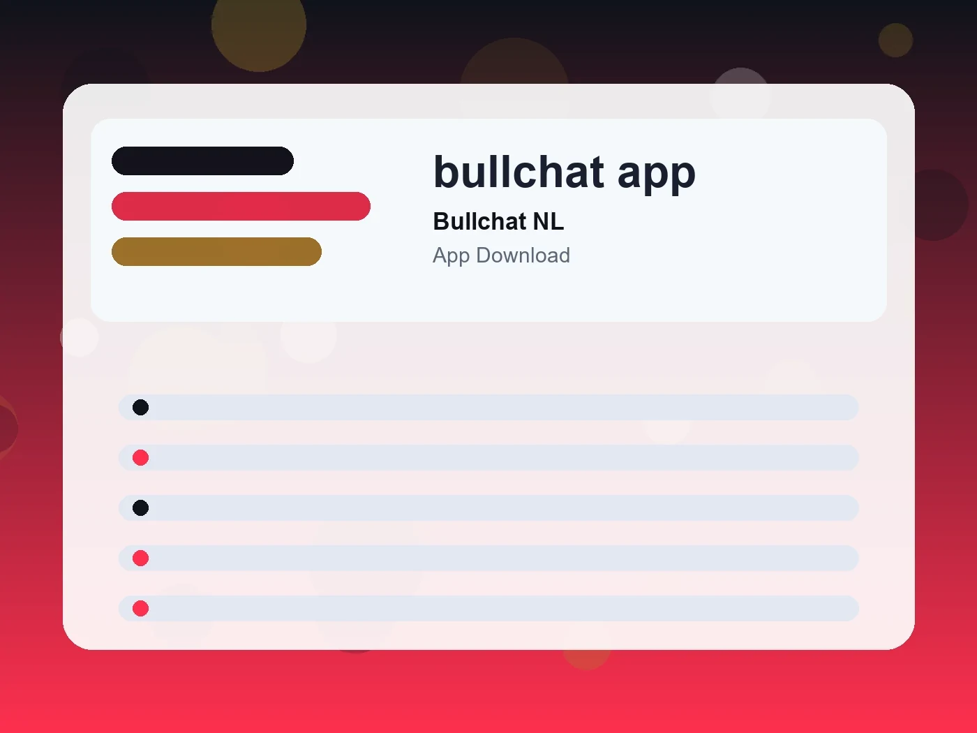 Bullchat NL bullchat app guide visual