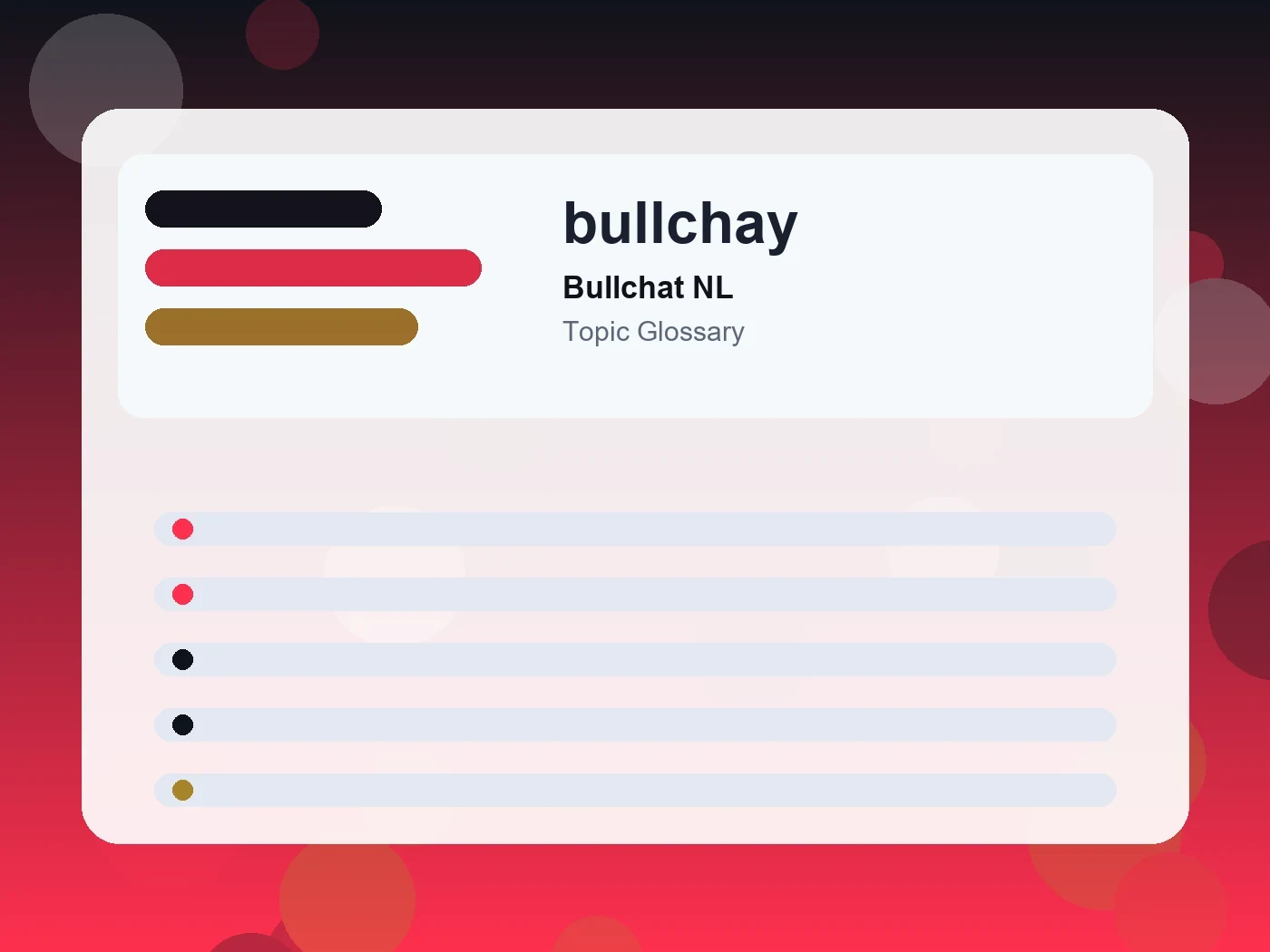 Bullchat NL bullchay guide visual