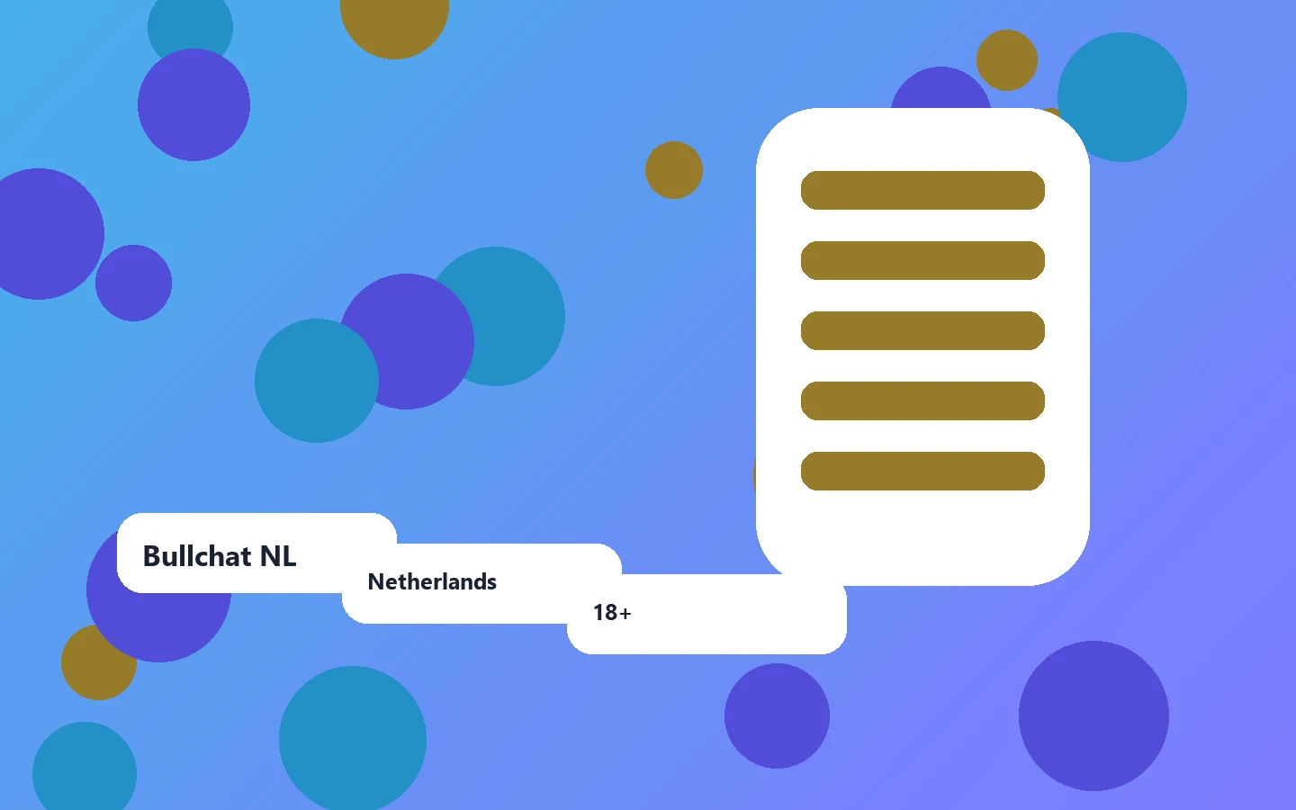 Bullchat NL user guide